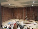 Etape 4 : Mai 2019, la salle de musique commence à prendre forme !