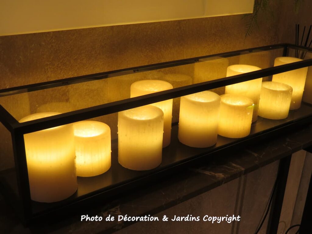 Jolies lumières ambiance bougies Tendance 2024 Décoration et Jardins