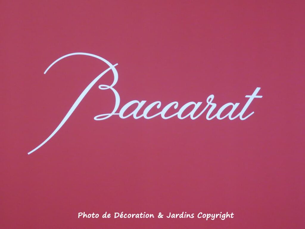 Baccarat by Décoration et Jardins